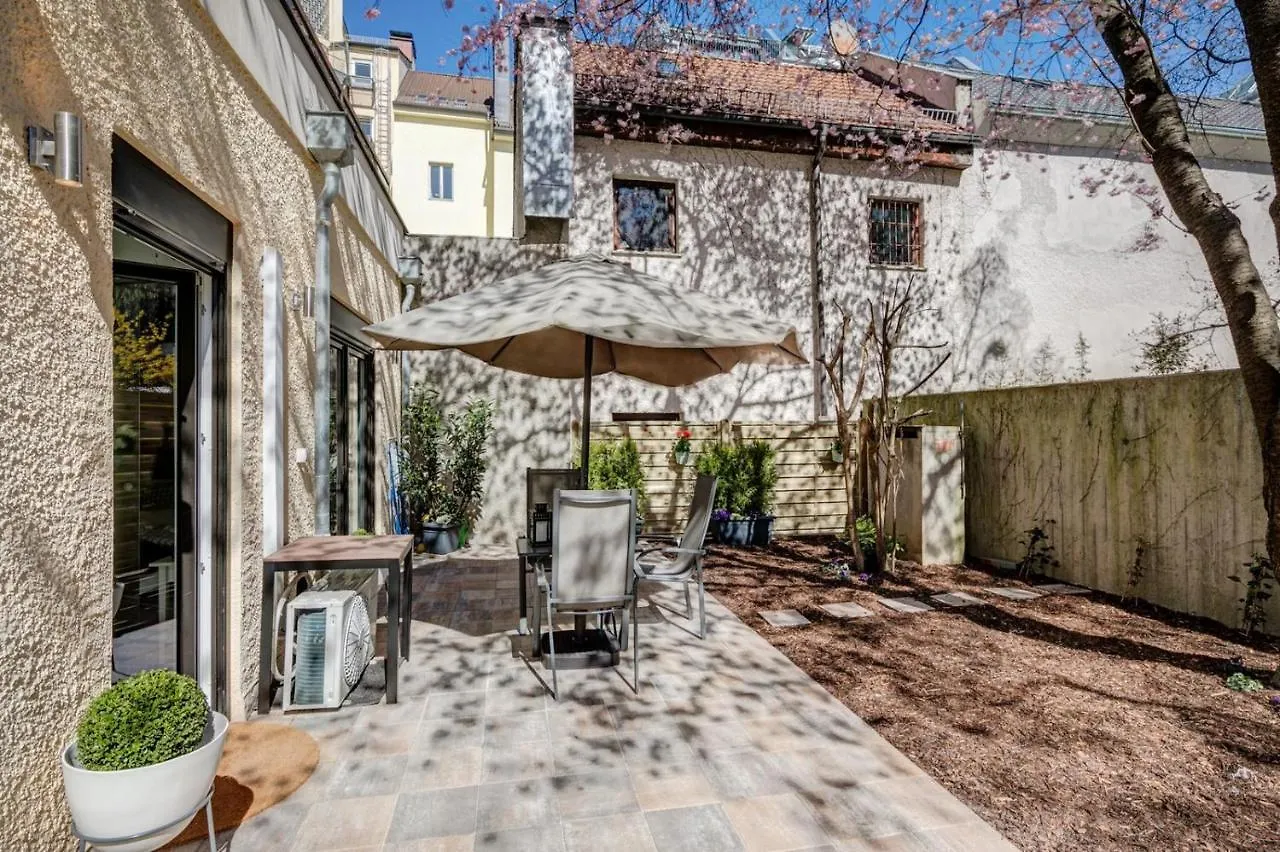 Cozy Modern Apartment With Garden In The Center Next To Oktoberfest Munich